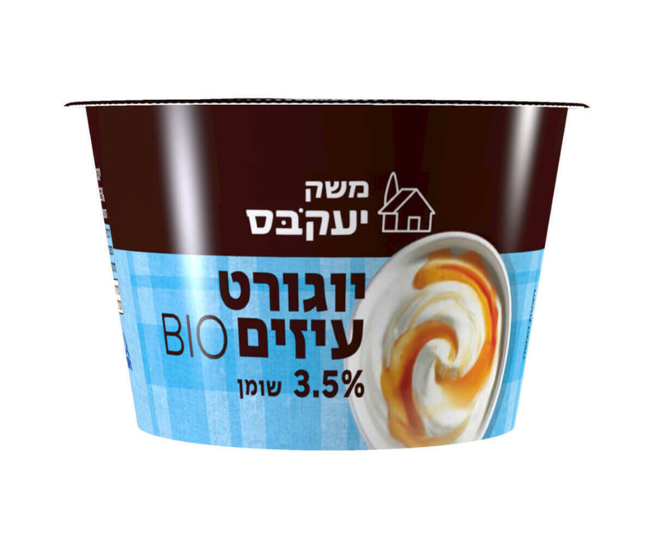 יוגורט עיזים באריזה אישית - יעקבס 
