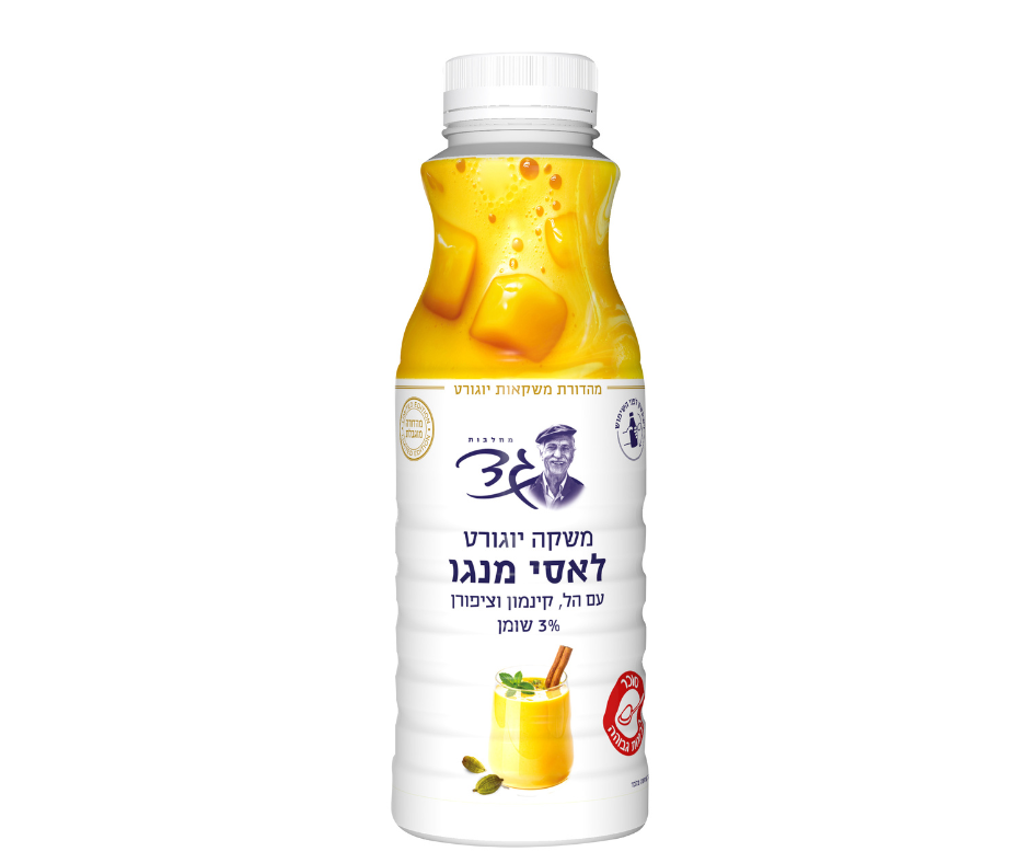 משקה יוגורט מנגו לאסי