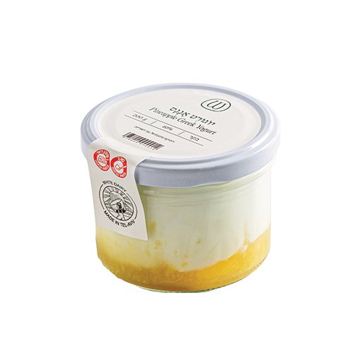 יוגורט אננס 10% שומן White Dairy