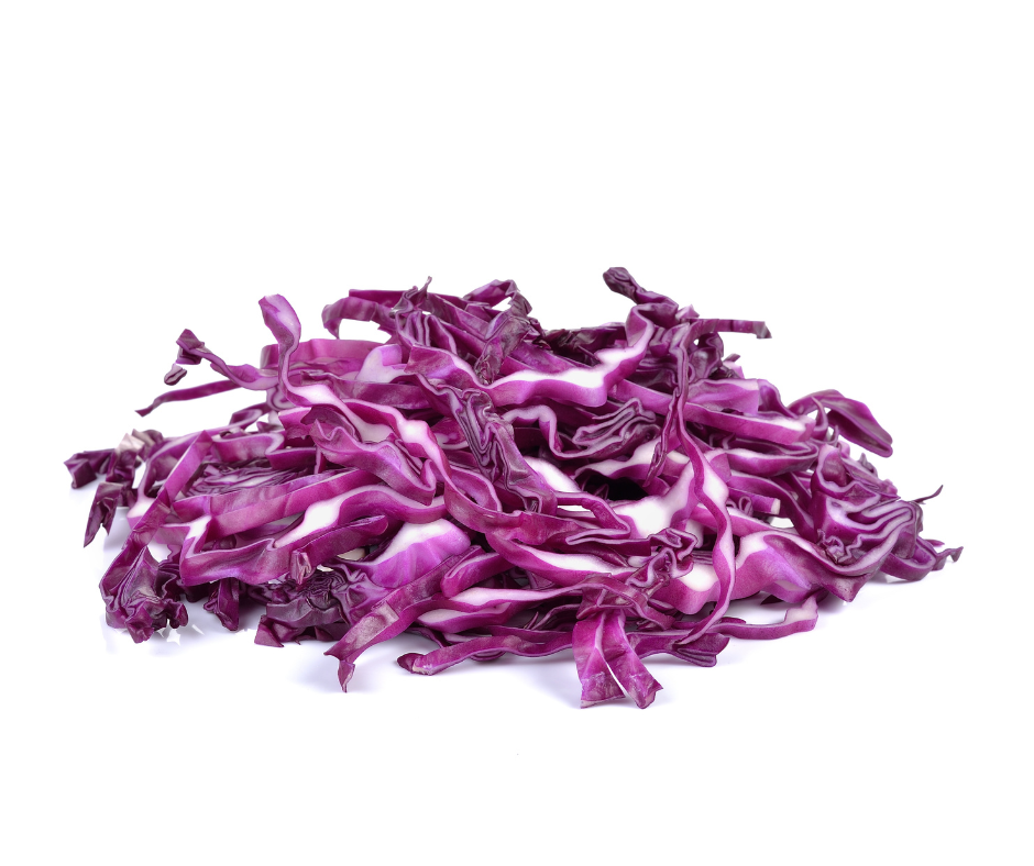 כרוב אדום קצוץ - מוכן למאכל