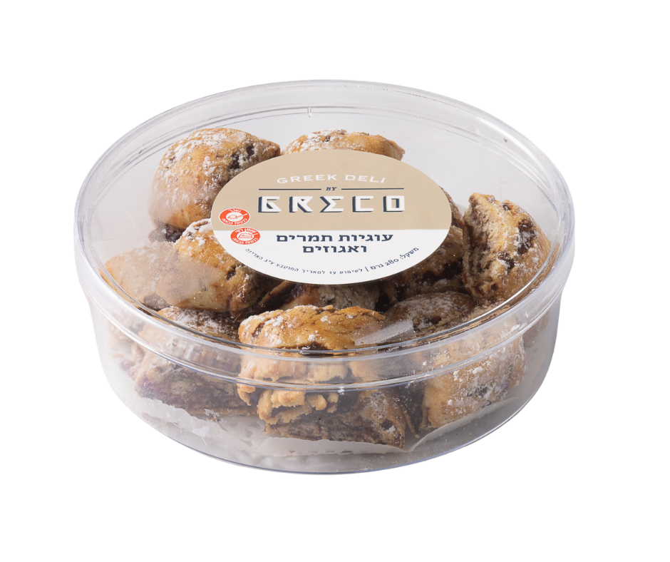 עוגיות תמרים ואגוזים - גרקו