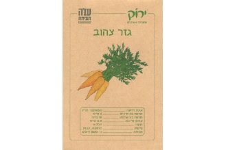 זרעי גזר צהוב