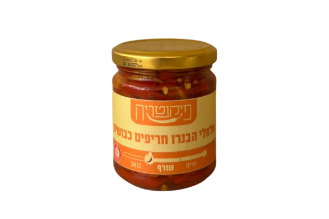פלפלי הבנרו חריפים כבושים