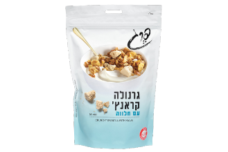 גרנולה חלווה תמרים ושקדים